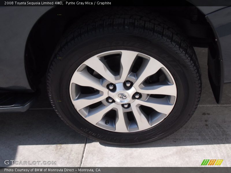 Pyrite Gray Mica / Graphite 2008 Toyota Sequoia Limited 4WD