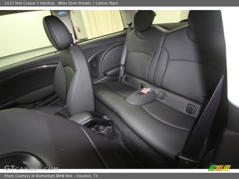White Silver Metallic / Carbon Black 2013 Mini Cooper S Hardtop