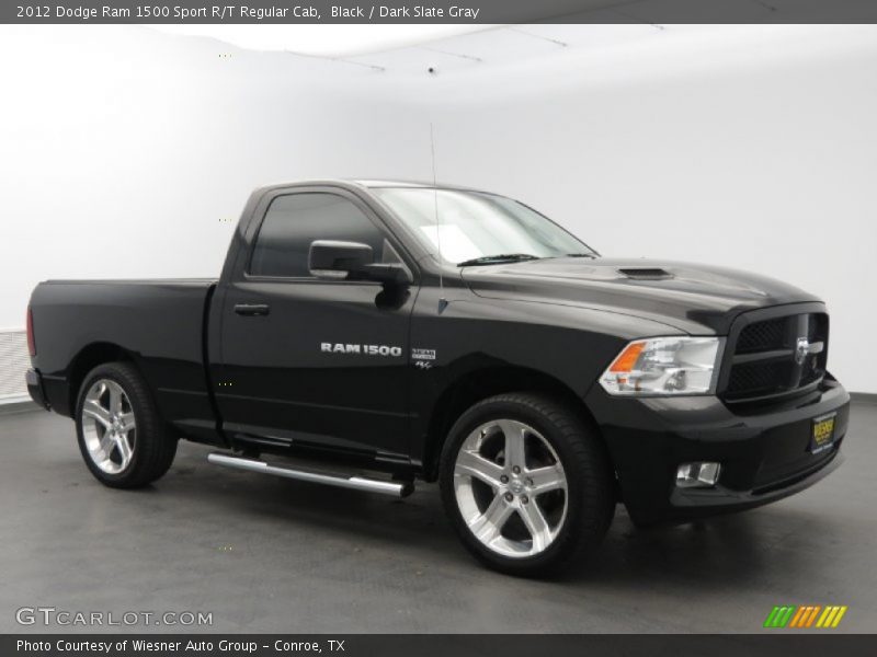 Black / Dark Slate Gray 2012 Dodge Ram 1500 Sport R/T Regular Cab