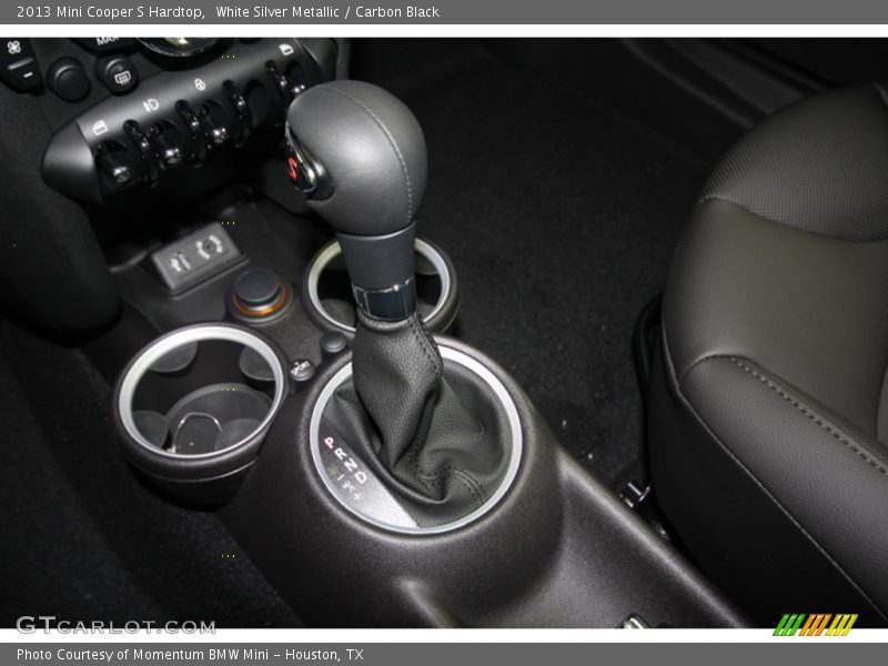 White Silver Metallic / Carbon Black 2013 Mini Cooper S Hardtop