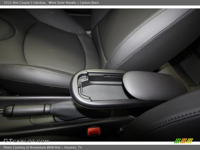White Silver Metallic / Carbon Black 2013 Mini Cooper S Hardtop