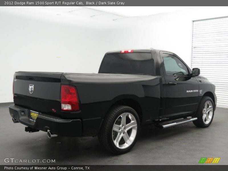 Black / Dark Slate Gray 2012 Dodge Ram 1500 Sport R/T Regular Cab