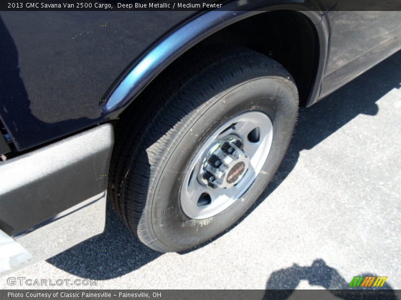Deep Blue Metallic / Medium Pewter 2013 GMC Savana Van 2500 Cargo