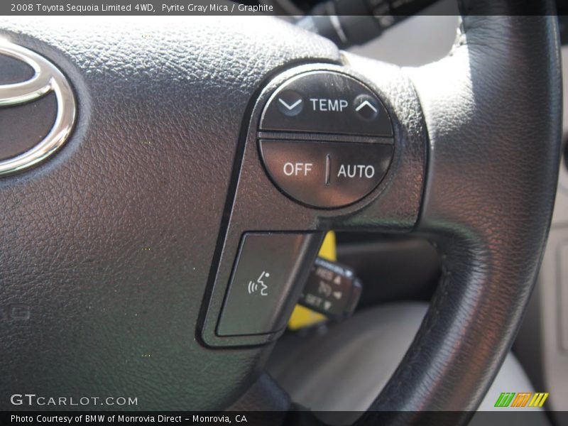 Pyrite Gray Mica / Graphite 2008 Toyota Sequoia Limited 4WD