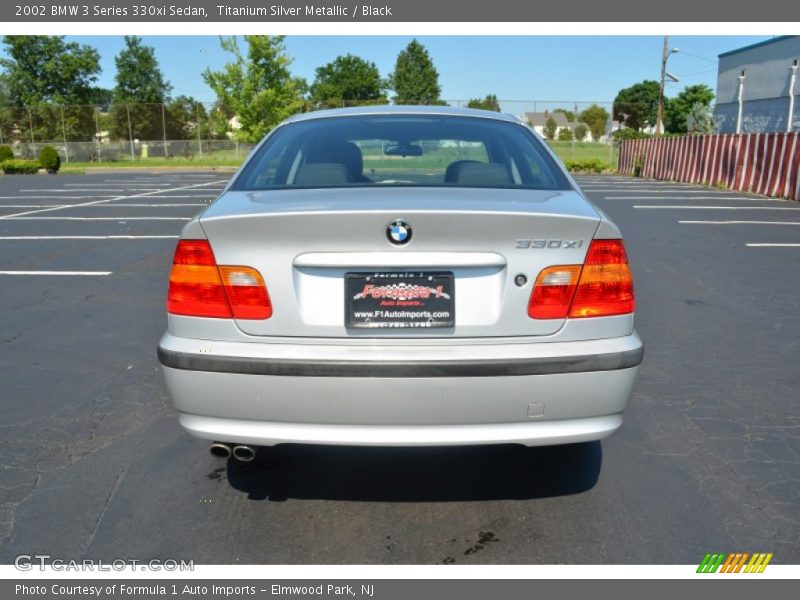 Titanium Silver Metallic / Black 2002 BMW 3 Series 330xi Sedan