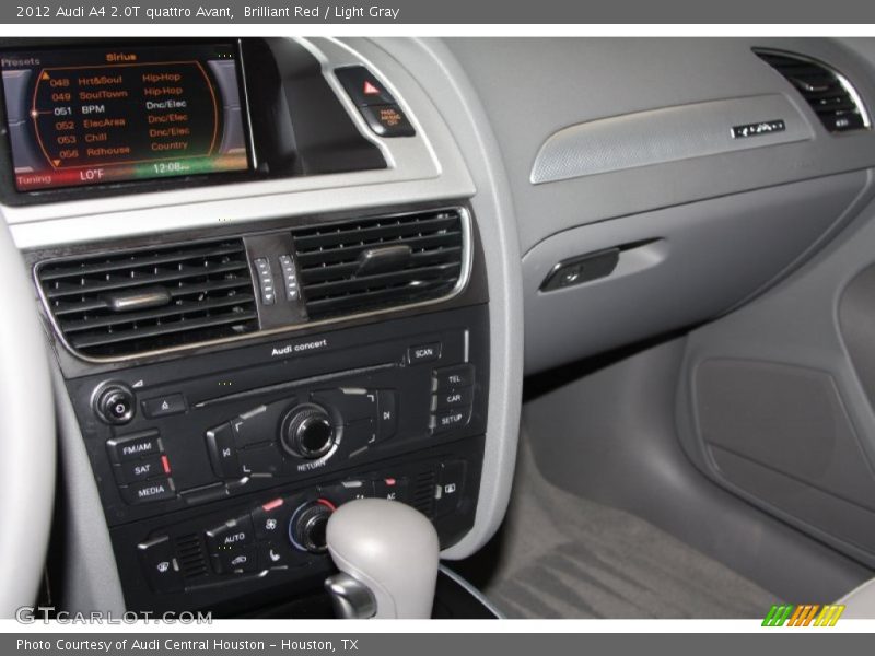Brilliant Red / Light Gray 2012 Audi A4 2.0T quattro Avant