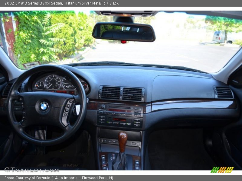 Titanium Silver Metallic / Black 2002 BMW 3 Series 330xi Sedan