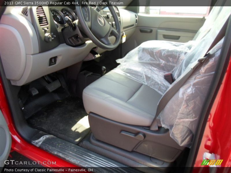 Fire Red / Dark Titanium 2013 GMC Sierra 3500HD Regular Cab 4x4