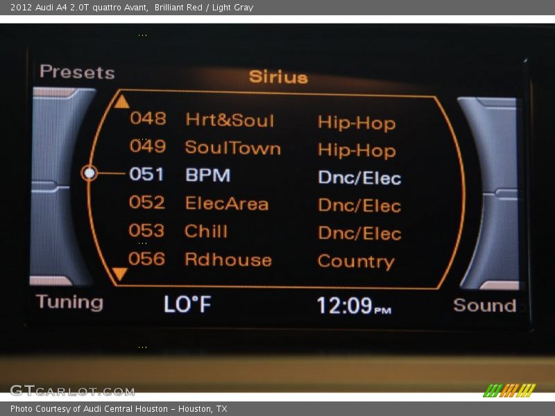 Brilliant Red / Light Gray 2012 Audi A4 2.0T quattro Avant