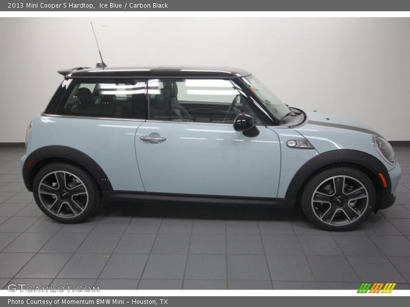 Ice Blue / Carbon Black 2013 Mini Cooper S Hardtop