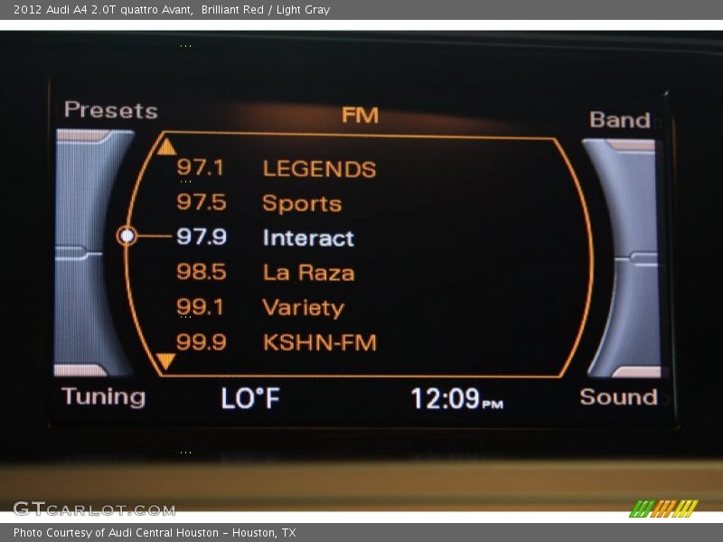 Brilliant Red / Light Gray 2012 Audi A4 2.0T quattro Avant