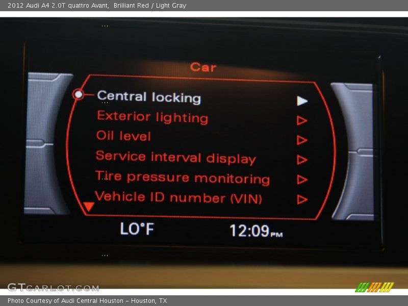 Brilliant Red / Light Gray 2012 Audi A4 2.0T quattro Avant