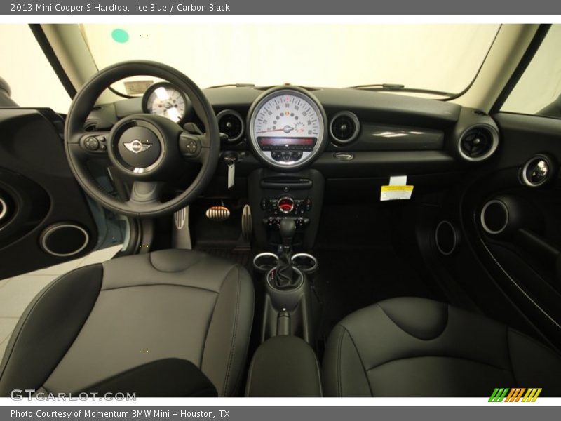 Ice Blue / Carbon Black 2013 Mini Cooper S Hardtop