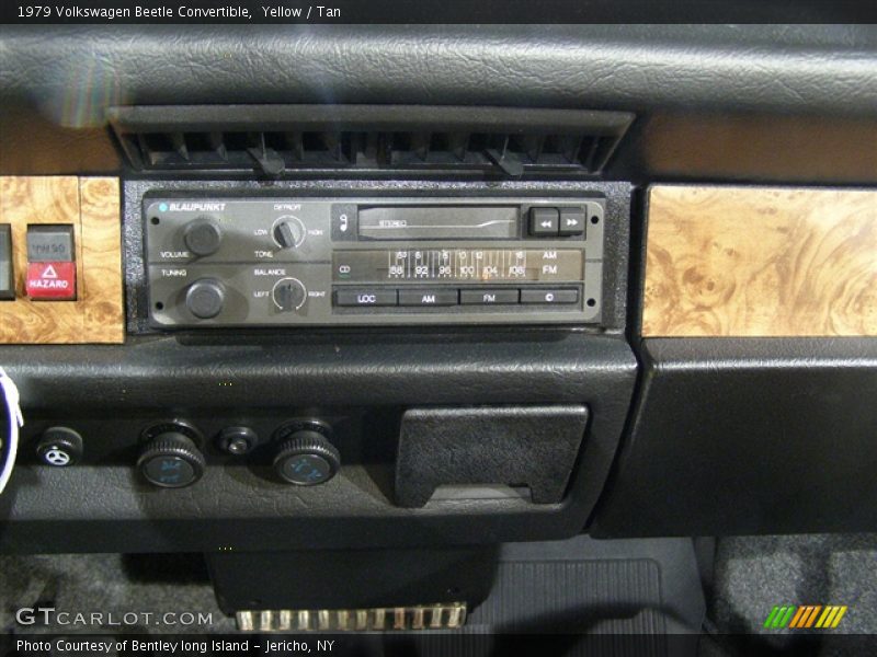 Yellow / Tan 1979 Volkswagen Beetle Convertible
