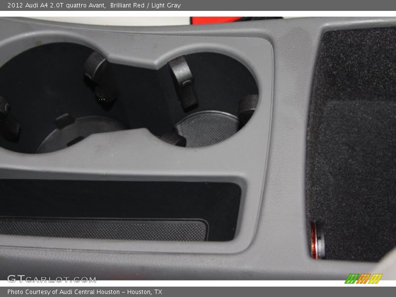 Brilliant Red / Light Gray 2012 Audi A4 2.0T quattro Avant
