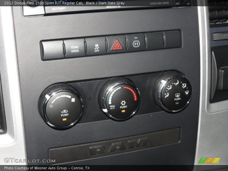 Controls of 2012 Ram 1500 Sport R/T Regular Cab