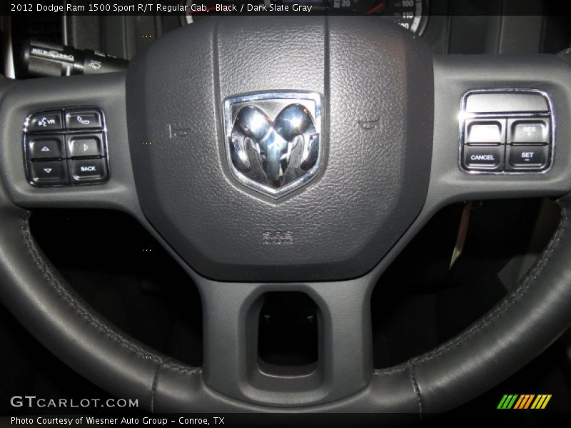 Controls of 2012 Ram 1500 Sport R/T Regular Cab