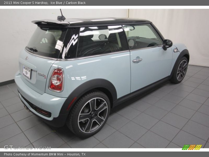Ice Blue / Carbon Black 2013 Mini Cooper S Hardtop