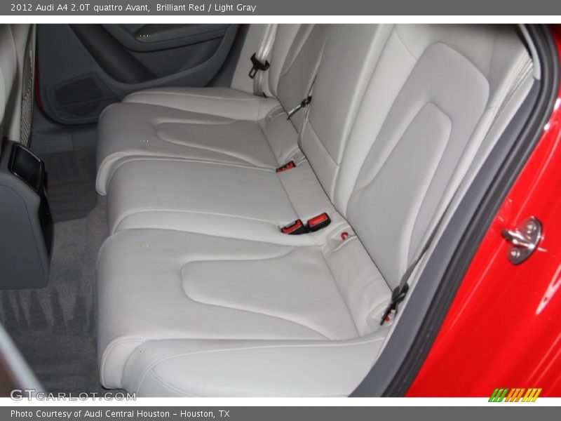 Brilliant Red / Light Gray 2012 Audi A4 2.0T quattro Avant