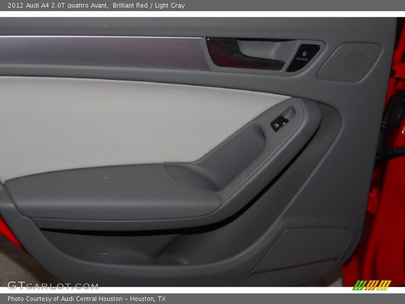 Brilliant Red / Light Gray 2012 Audi A4 2.0T quattro Avant