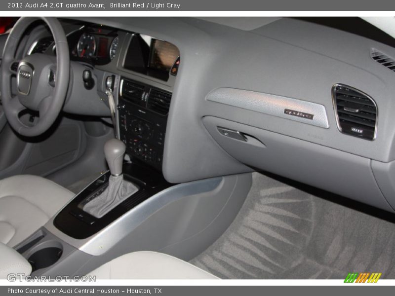 Brilliant Red / Light Gray 2012 Audi A4 2.0T quattro Avant