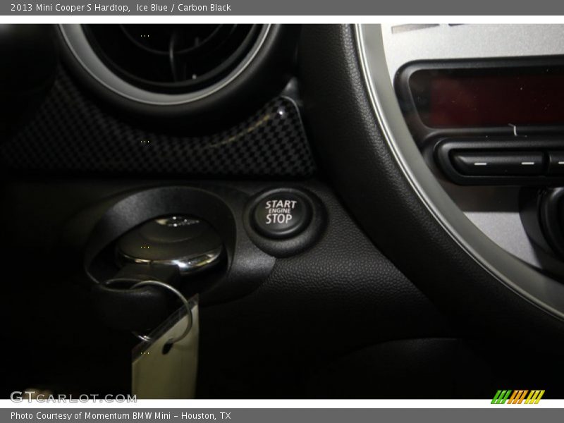 Ice Blue / Carbon Black 2013 Mini Cooper S Hardtop
