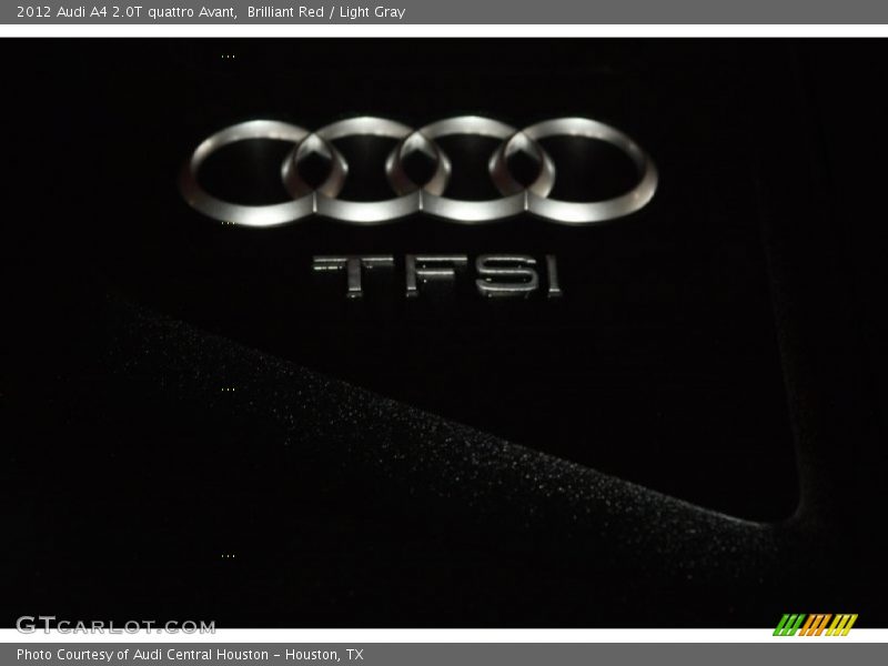 Brilliant Red / Light Gray 2012 Audi A4 2.0T quattro Avant