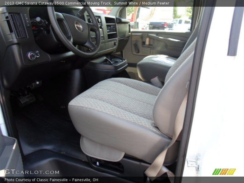 Summit White / Medium Pewter 2013 GMC Savana Cutaway 3500 Commercial Moving Truck