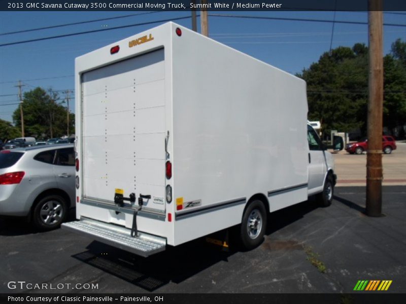 Summit White / Medium Pewter 2013 GMC Savana Cutaway 3500 Commercial Moving Truck