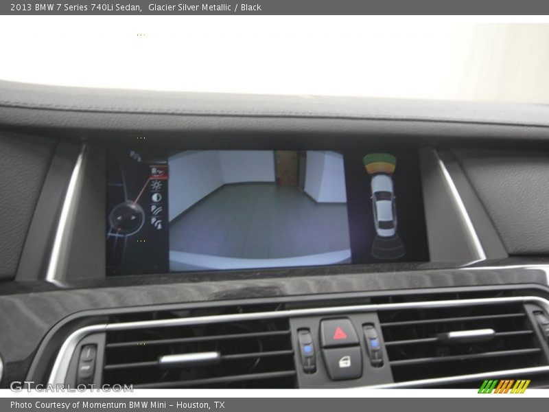 Glacier Silver Metallic / Black 2013 BMW 7 Series 740Li Sedan