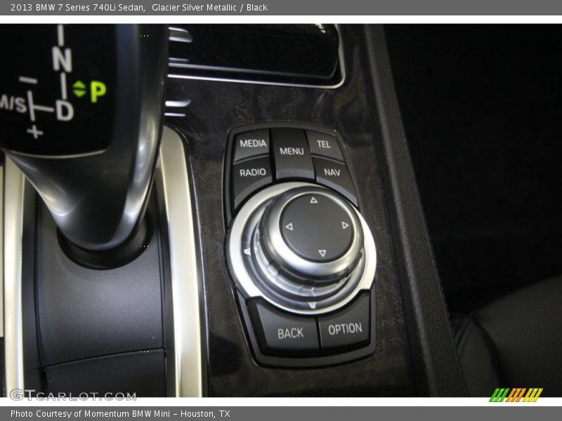 Glacier Silver Metallic / Black 2013 BMW 7 Series 740Li Sedan