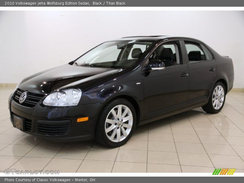 Front 3/4 View of 2010 Jetta Wolfsburg Edition Sedan