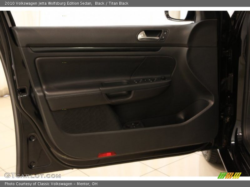 Black / Titan Black 2010 Volkswagen Jetta Wolfsburg Edition Sedan
