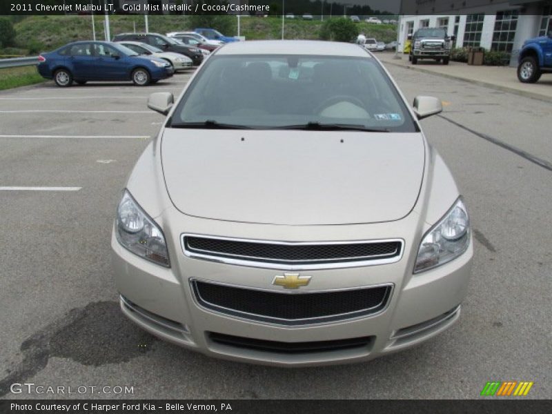 Gold Mist Metallic / Cocoa/Cashmere 2011 Chevrolet Malibu LT