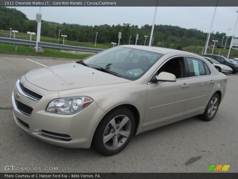Gold Mist Metallic / Cocoa/Cashmere 2011 Chevrolet Malibu LT