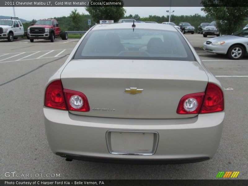 Gold Mist Metallic / Cocoa/Cashmere 2011 Chevrolet Malibu LT