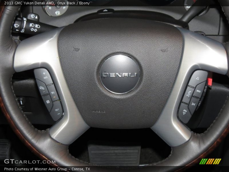 Onyx Black / Ebony 2013 GMC Yukon Denali AWD