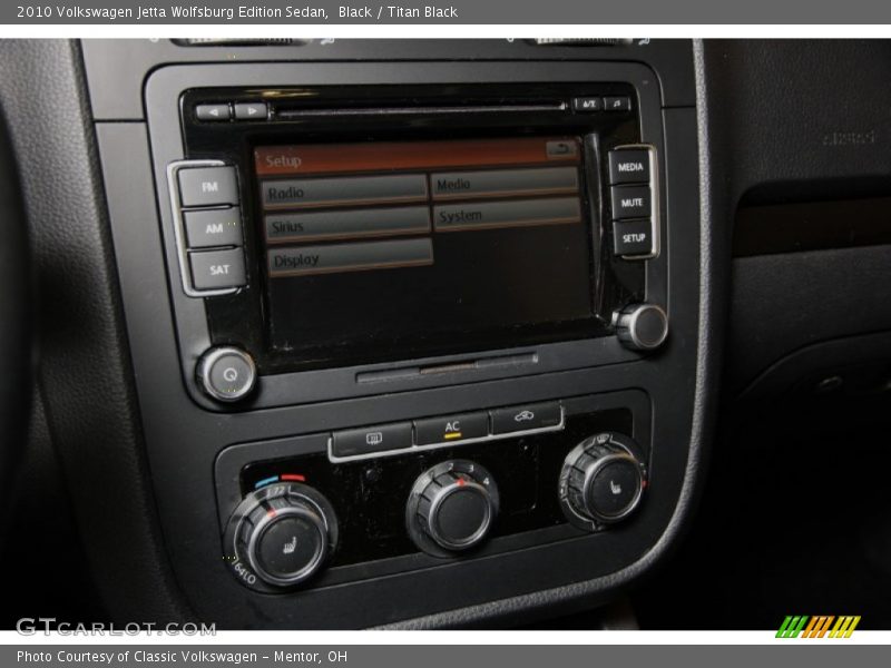 Black / Titan Black 2010 Volkswagen Jetta Wolfsburg Edition Sedan