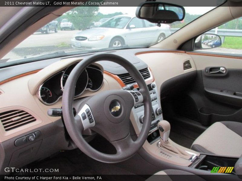 Gold Mist Metallic / Cocoa/Cashmere 2011 Chevrolet Malibu LT