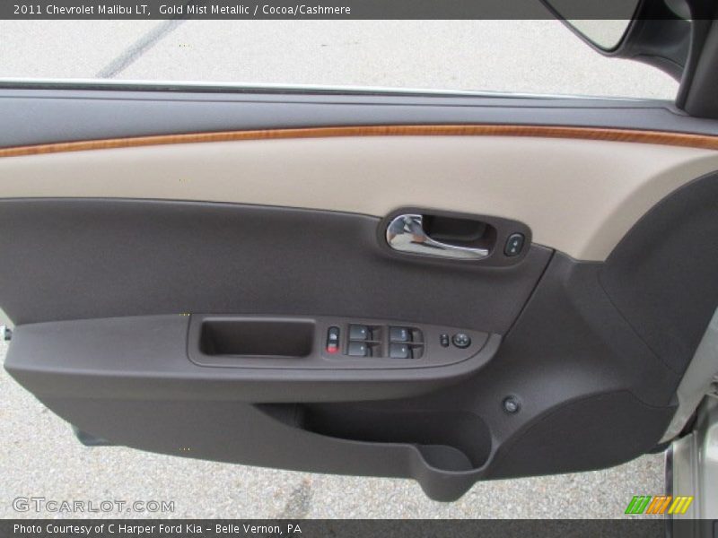 Gold Mist Metallic / Cocoa/Cashmere 2011 Chevrolet Malibu LT