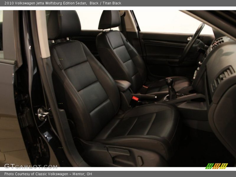 Black / Titan Black 2010 Volkswagen Jetta Wolfsburg Edition Sedan