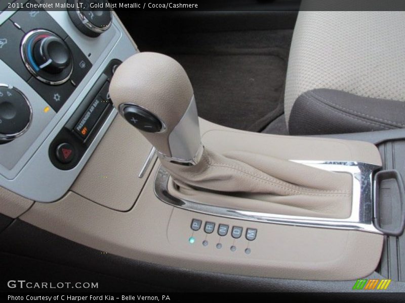 Gold Mist Metallic / Cocoa/Cashmere 2011 Chevrolet Malibu LT