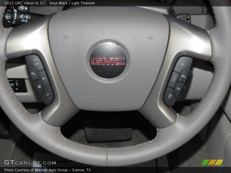Onyx Black / Light Titanium 2013 GMC Yukon XL SLT