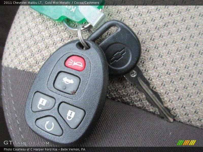 Gold Mist Metallic / Cocoa/Cashmere 2011 Chevrolet Malibu LT