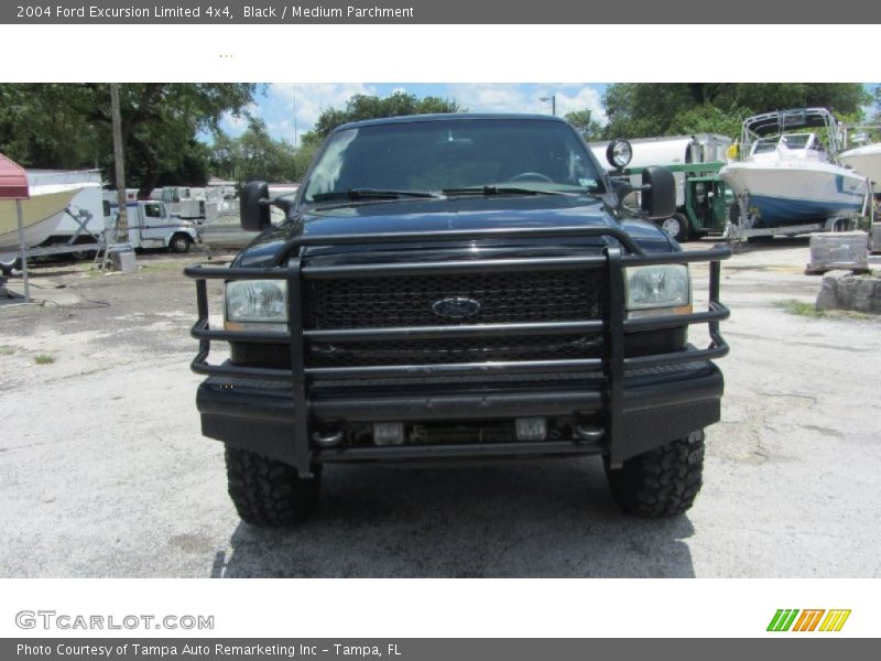 Black / Medium Parchment 2004 Ford Excursion Limited 4x4