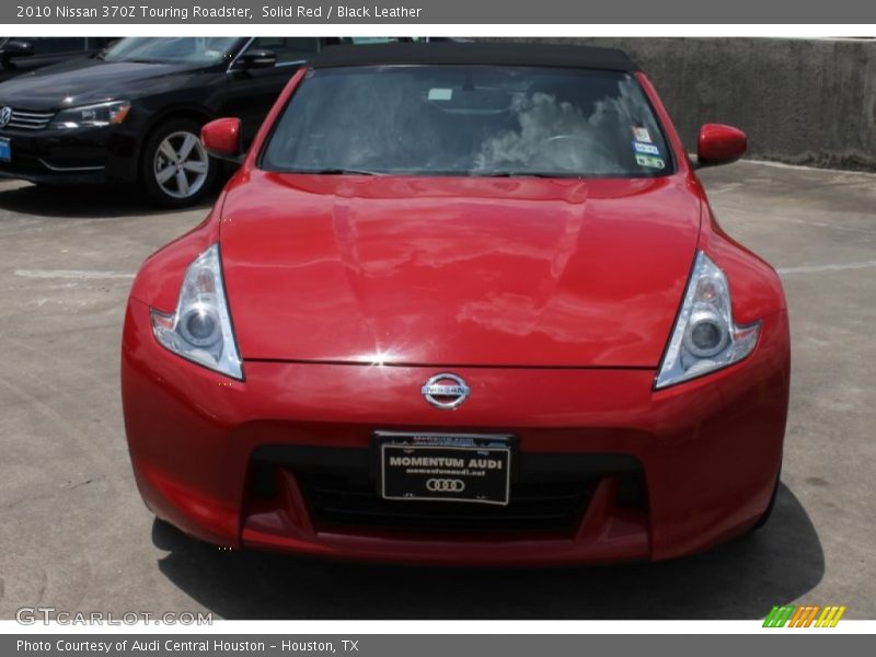 Solid Red / Black Leather 2010 Nissan 370Z Touring Roadster