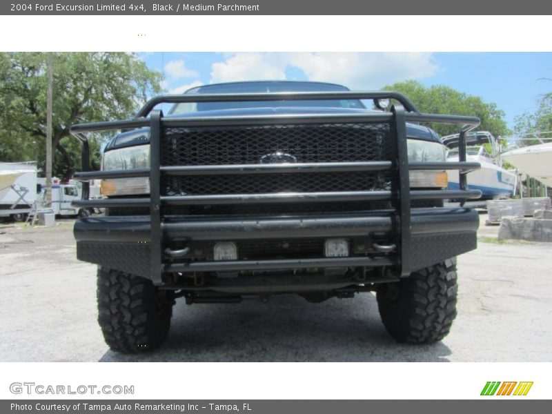 Black / Medium Parchment 2004 Ford Excursion Limited 4x4