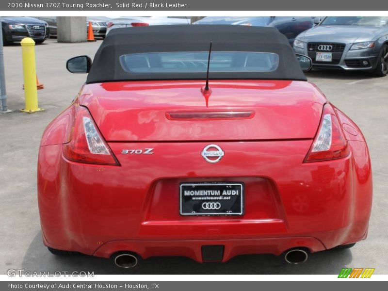 Solid Red / Black Leather 2010 Nissan 370Z Touring Roadster
