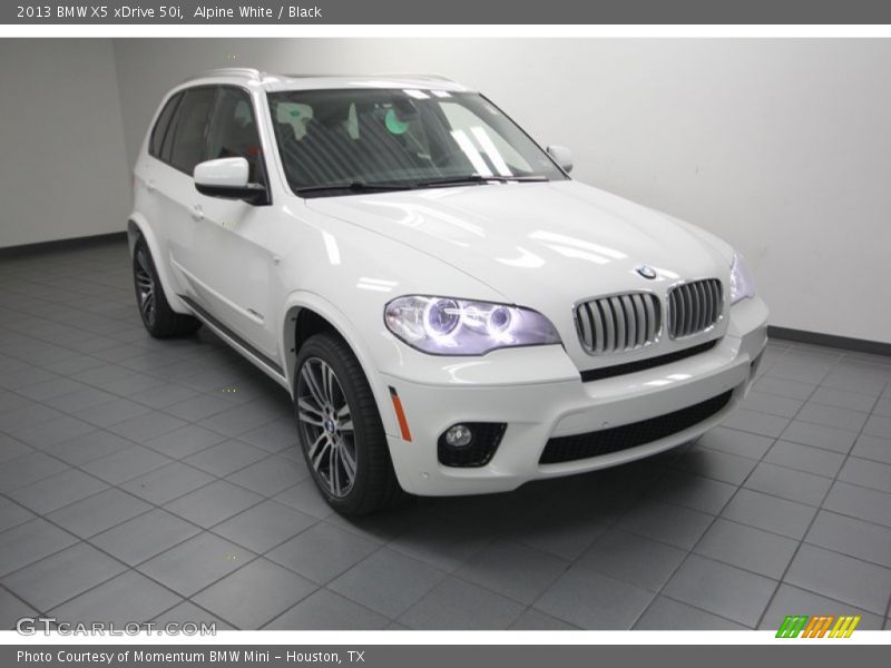 Alpine White / Black 2013 BMW X5 xDrive 50i