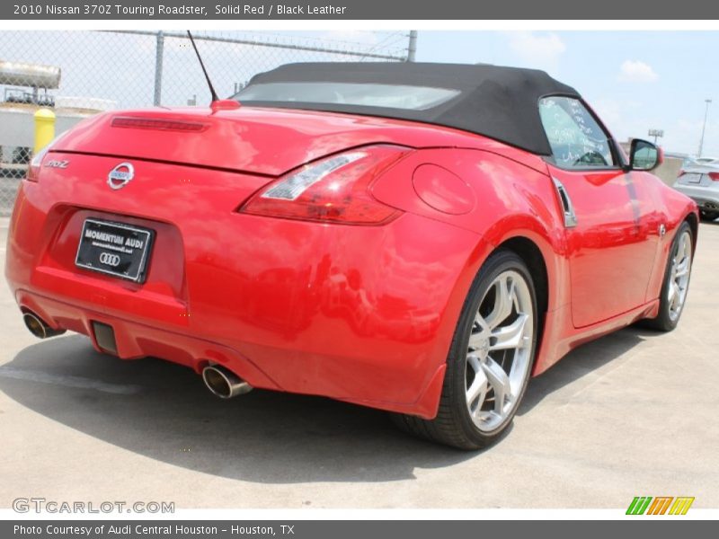 Solid Red / Black Leather 2010 Nissan 370Z Touring Roadster
